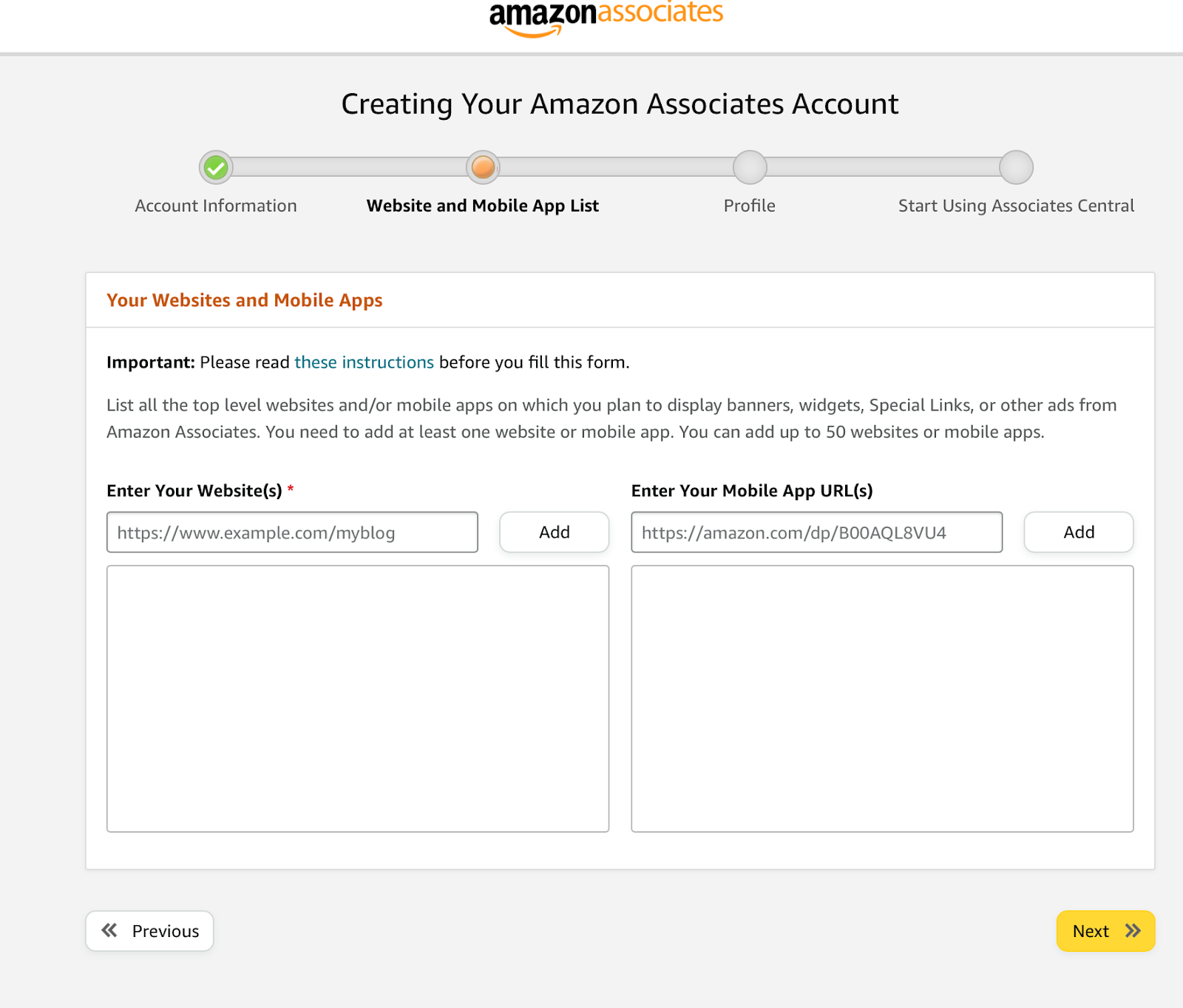 How can I get started with the Amazon Services LLC associate program1