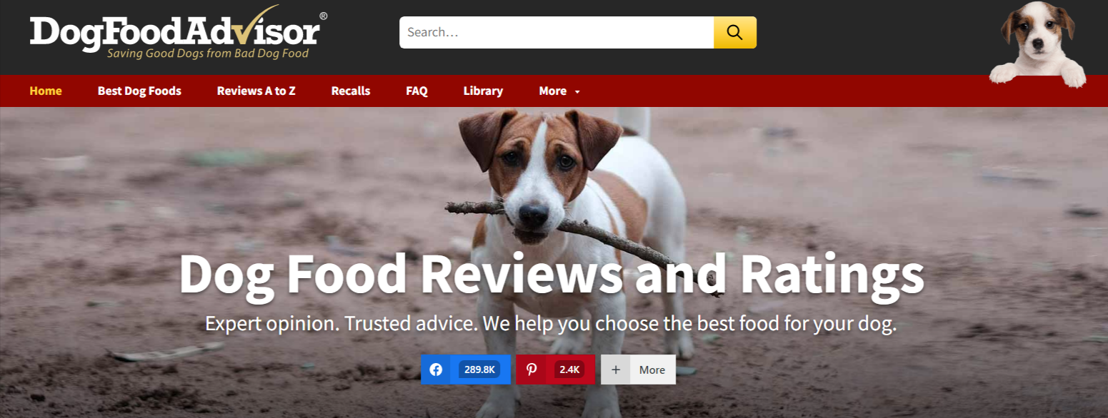 Dogfoodadvisor.com