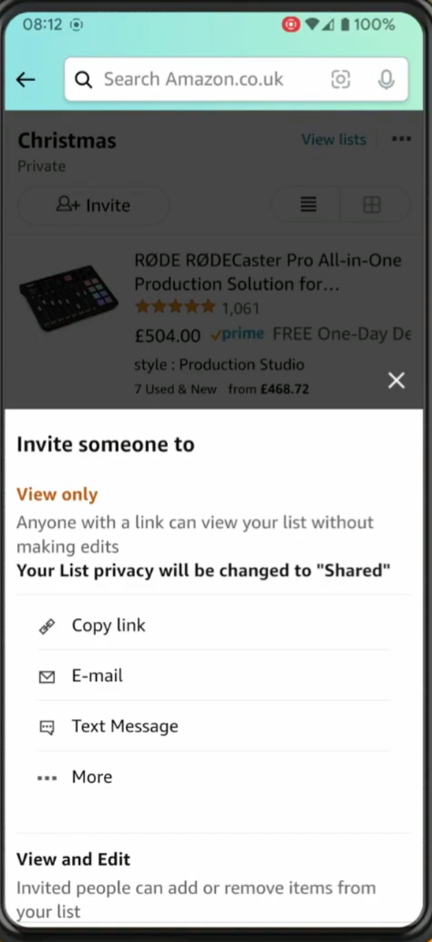 How Do I Share Amazon Wish Lists On Mobile Devices1