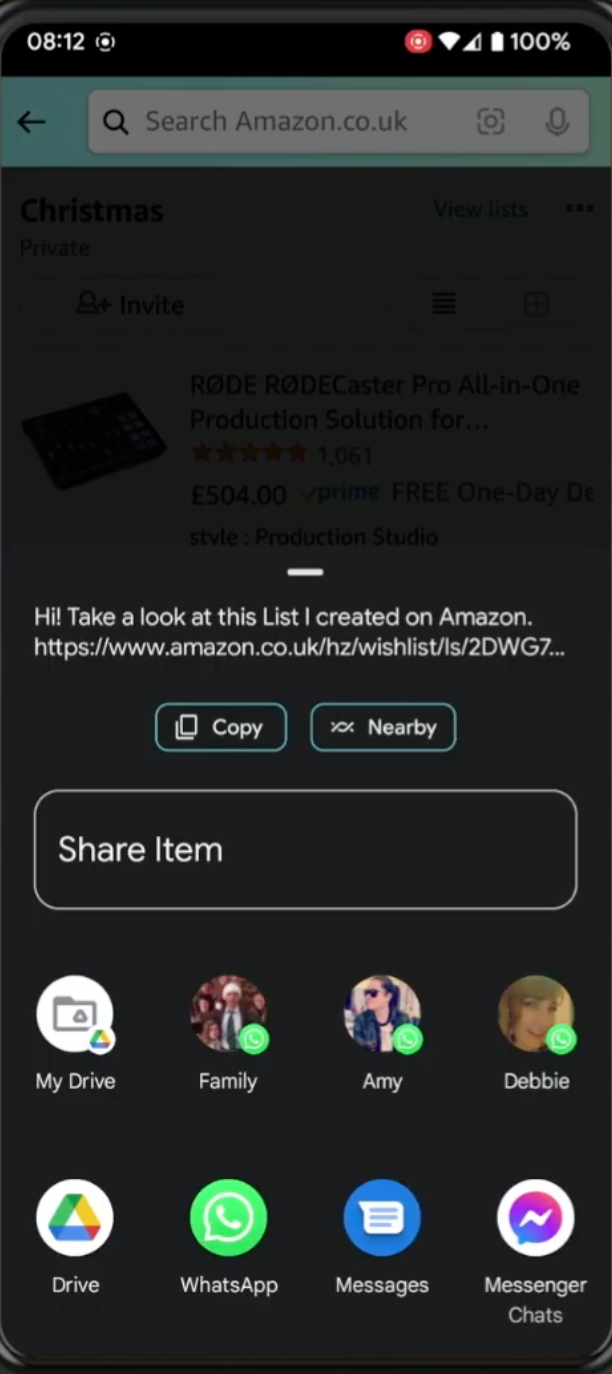 How Do I Share Amazon Wish Lists On Mobile Devices2