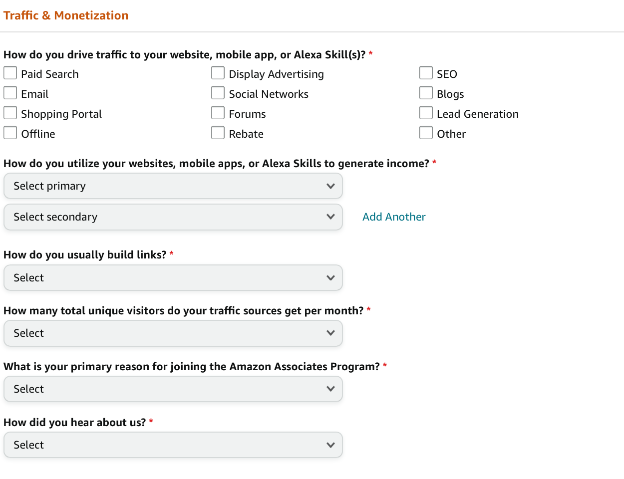 How to Get Started In Amazon Associate Program2