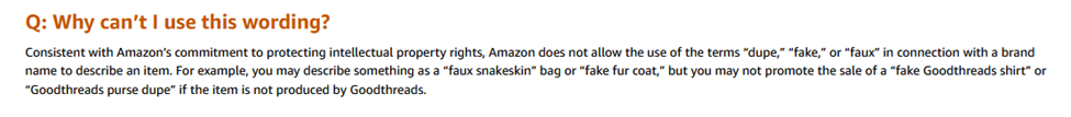 Comply with Amazon’s Anti-Counterfeit Policy