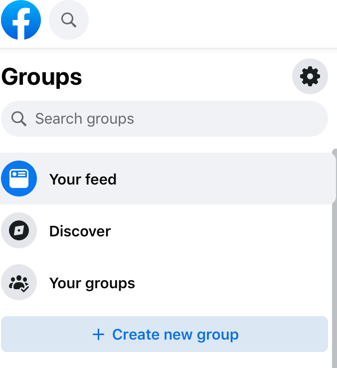 Create A Facebook Group for Links And Conversation