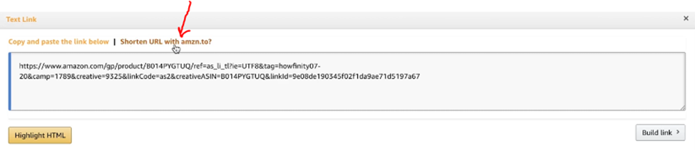How to Create Amazon Affiliate Link For Youtube9